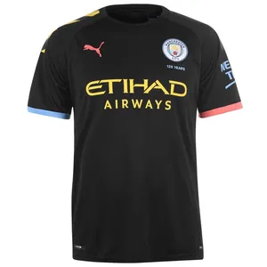 تی شرت ورزشی مردانه طرح منچستر سیتی کد 2020-2019 away
