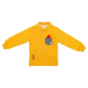 پولوشرت آستین بلند پسرانه کد M-450