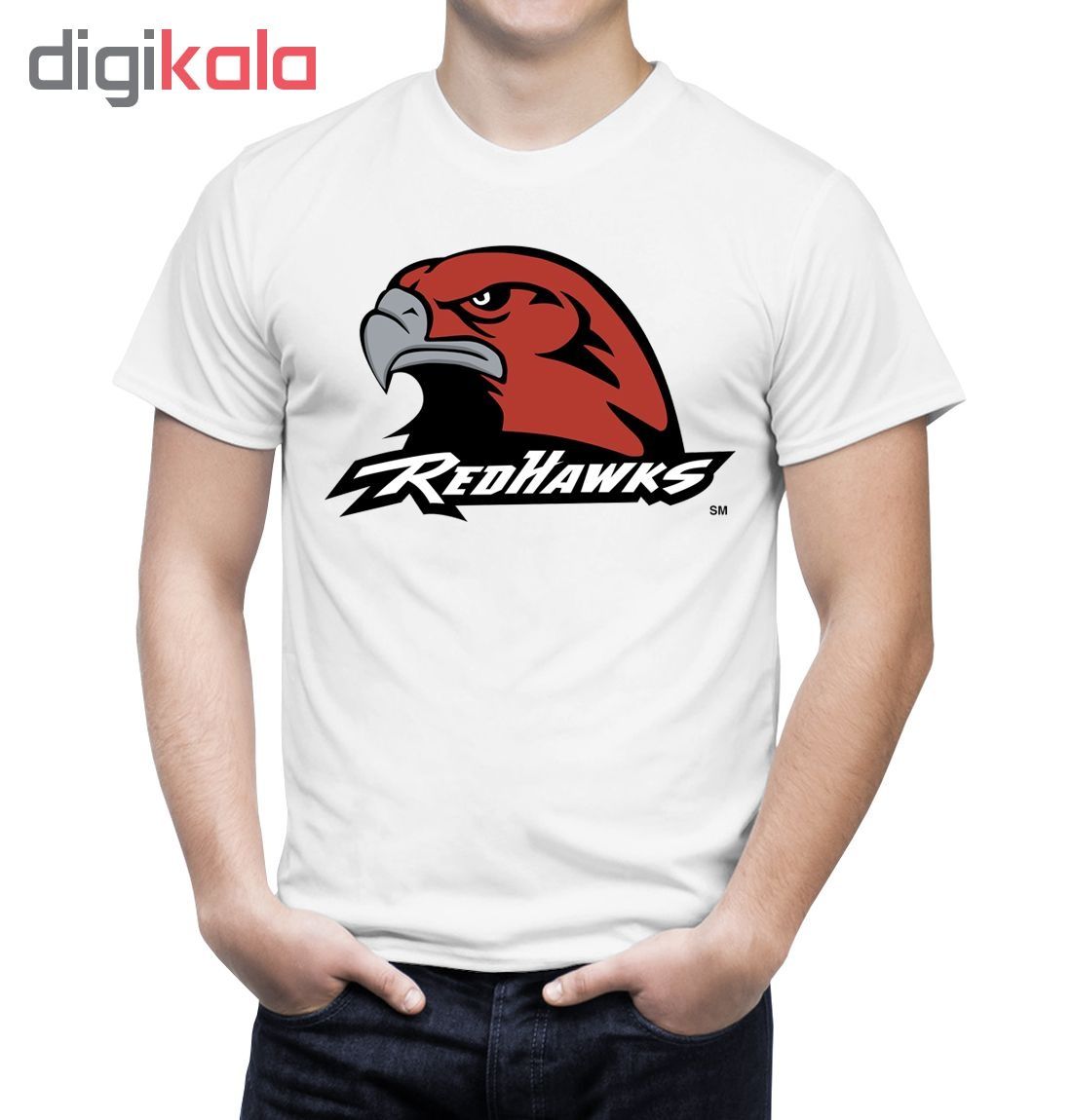 تی شرت مردانه طرح RedHawks کد asd 0127