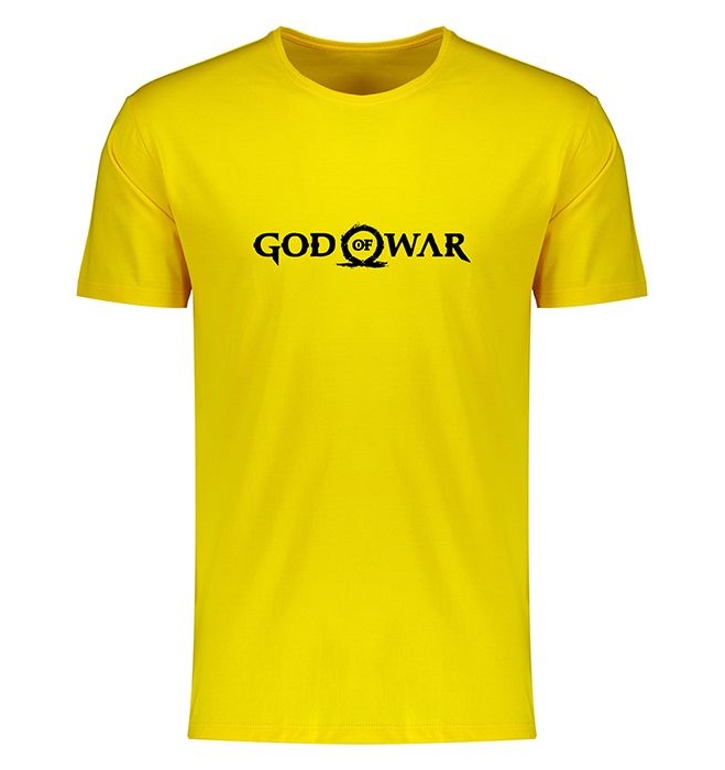 تی شرت مردانه طرح god of war کد wzr09