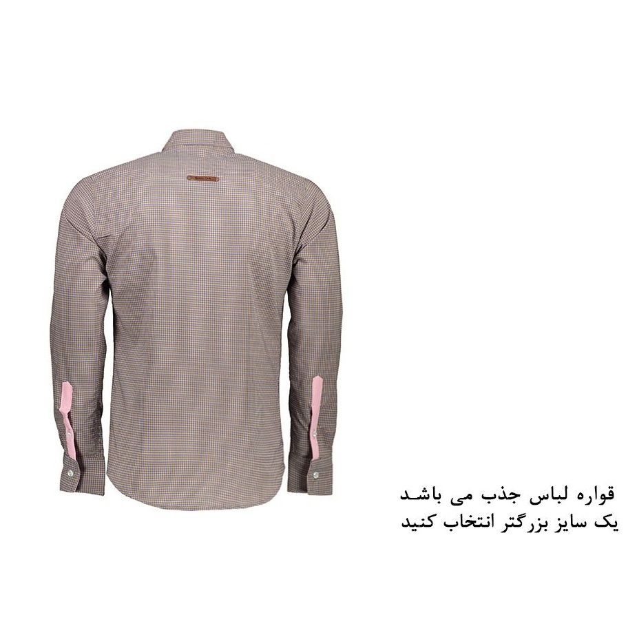 پیراهن آستین بلند مردانه کد M02154