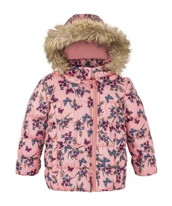 کاپشن دخترانه لوپیلو طرح FLOWER