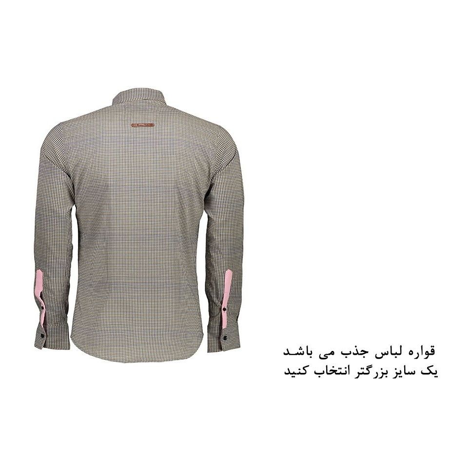 پیراهن آستین بلند مردانه کد M02158