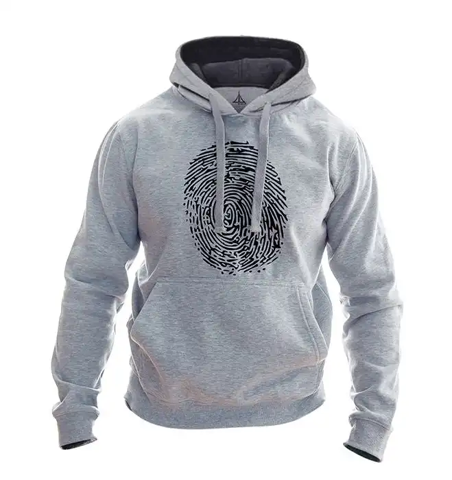 هودی زنانه به رسم طرح اثر انگشت کد 1153