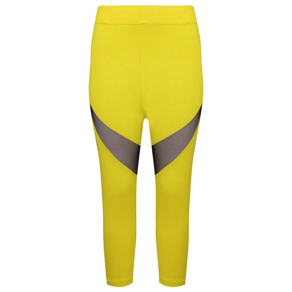 شلوار ورزشی زنانه ماییلدا مدل 4065-1279 رنگ زرد