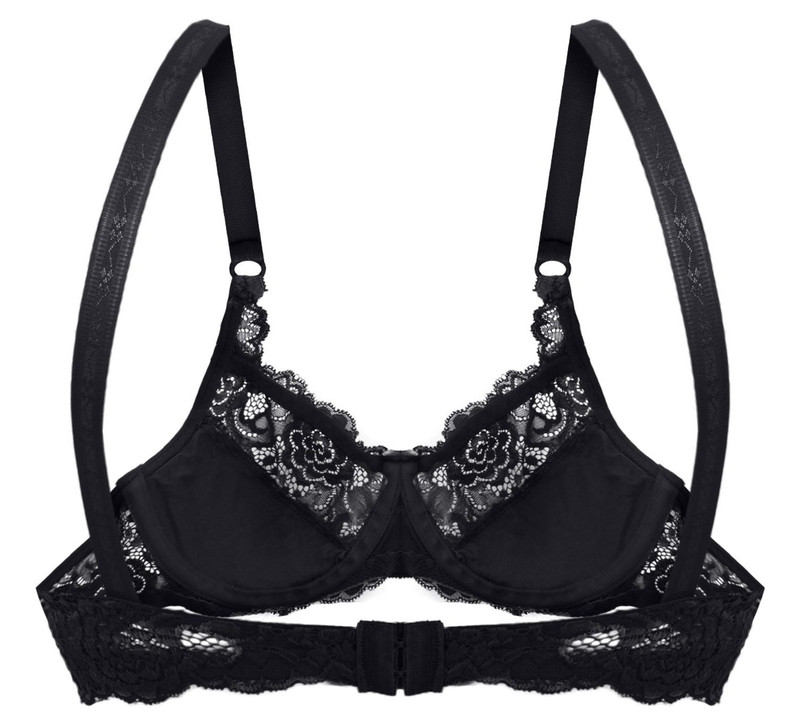 سوتین زنانه مدل لیدوما کد 5002M رنگ مشکی