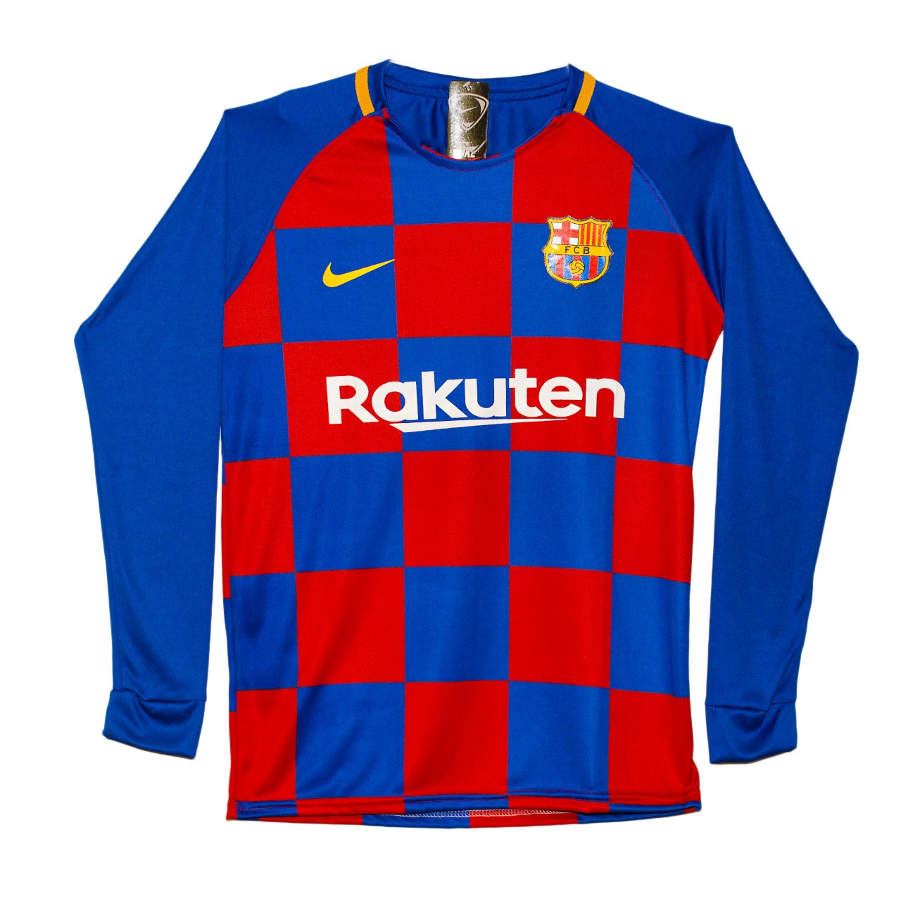 پیراهن ورزشی پسرانه طرح بارسلونا کد 05
