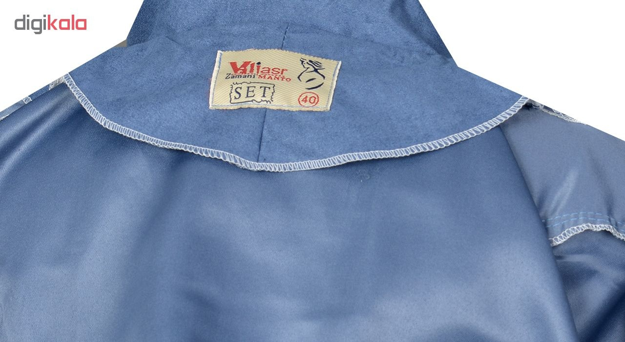 بارانی زنانه مانتو ولیعصر مدل سارین کد 49105