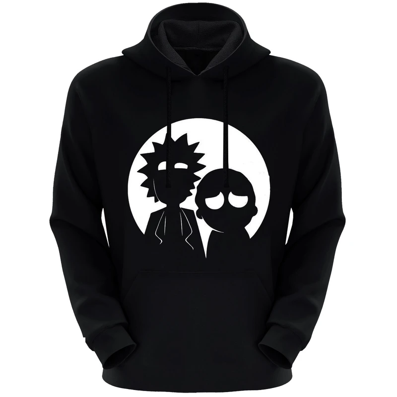 عکس شماره 3 : هودی مردانه طرح rik and morty کد s14