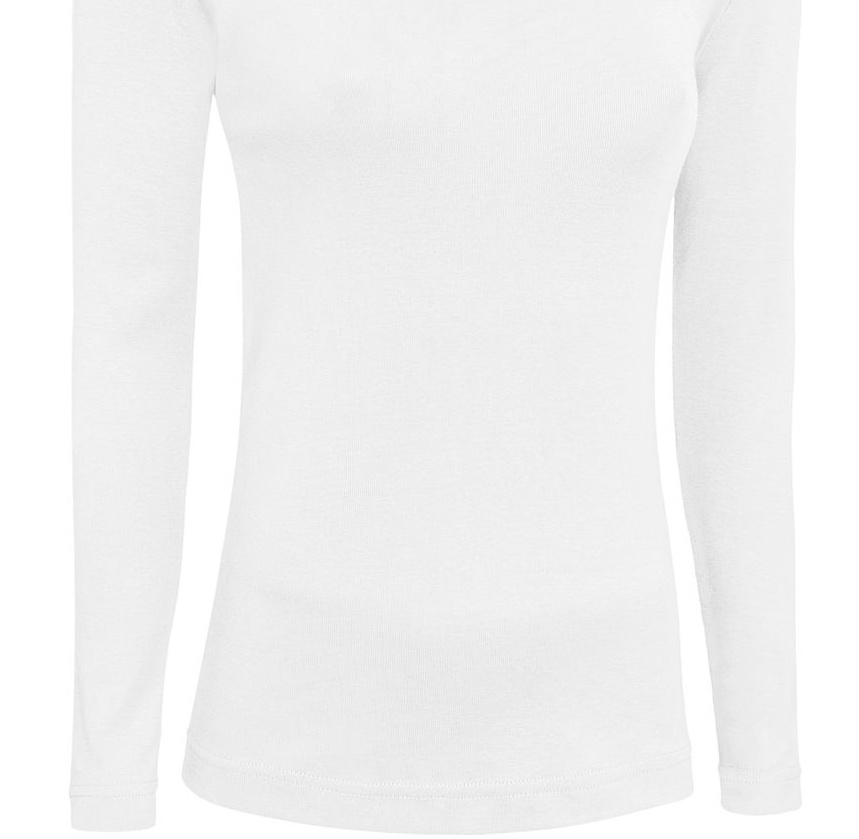تی شرت آستین بلند زنانه ساروک مدل BZYeski01 رنگ سفید