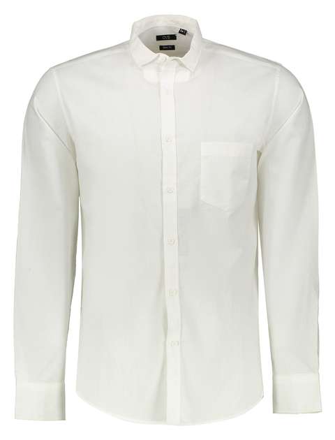 پیراهن مردانه او وی اس مدل 003375506-WHITE