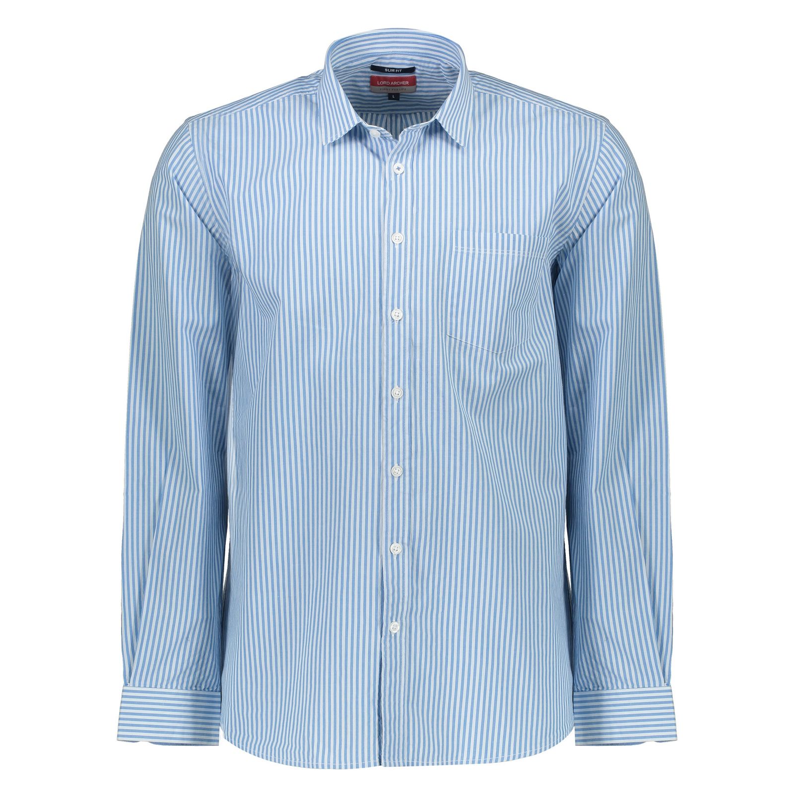 پیراهن مردانه لرد آرچر مدل 20011425101 - آبی سفید - 2