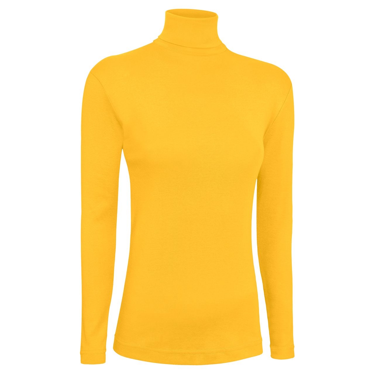 تی شرت آستین بلند زنانه ساروک مدل BZYeski04 رنگ زرد