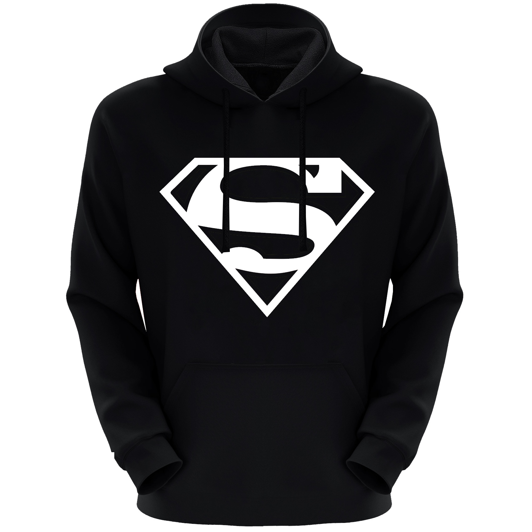 خرید                     هودی مردانه طرح سوپرمن کد S33 رنگ مشکی