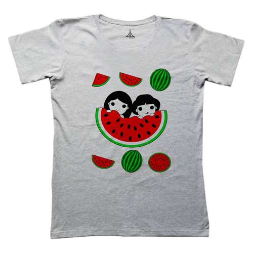 تی شرت مردانه به رسم طرح یلدا هندوانه کد 2258