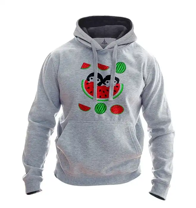 هودی زنانه به رسم طرح یلدا هندوانه کد 1158