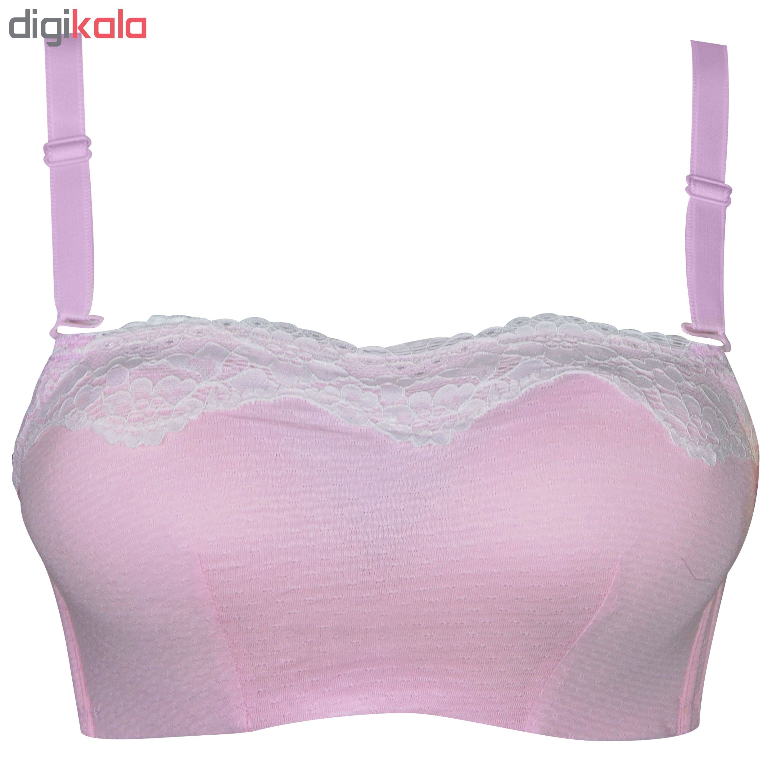 سوتین زنانه کد 3190-2 رنگ صورتی