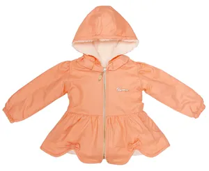 کاپشن دخترانه کد K11 رنگ گلبهی