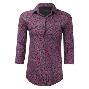 شومیز زنانه ناوالس کد SHOMflw-VT