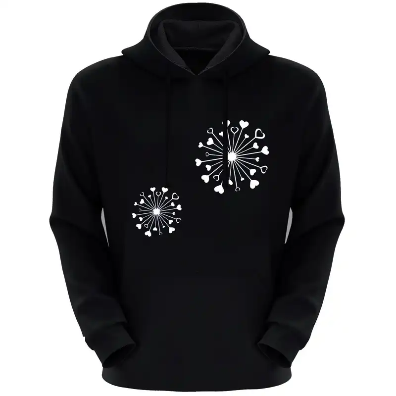 هودی زنانه کد F57 رنگ مشکی