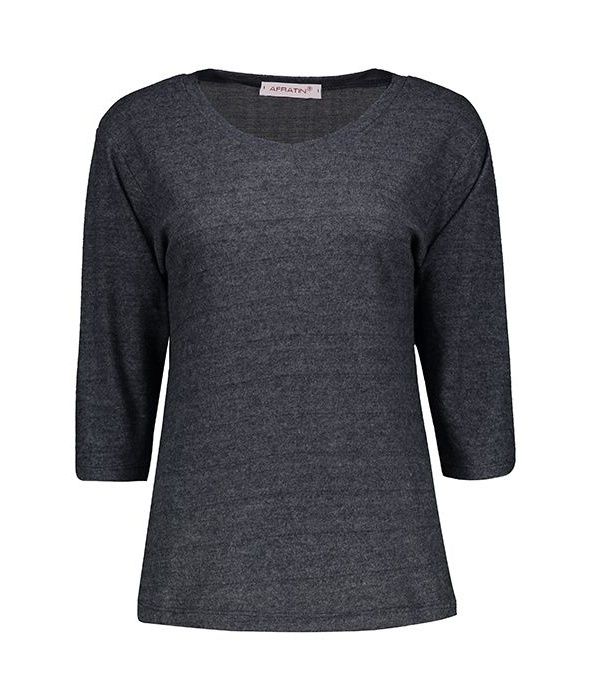 تی شرت زنانه افراتین کد 7510 رنگ خاکستری -  - 2