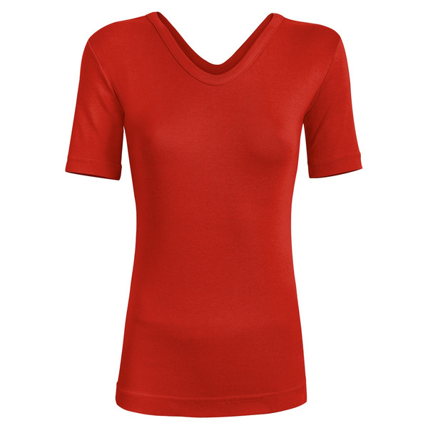 تی شرت زنانه ساروک مدل TZYVFPB03 رنگ قرمز