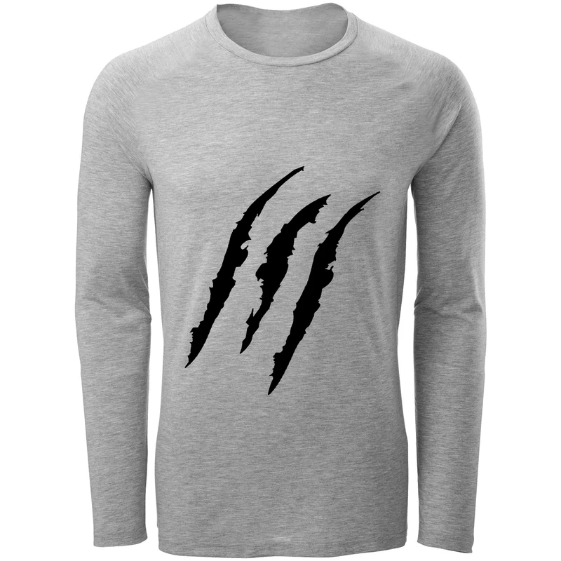 تی شرت آستین بلند مردانه طرح چنگ کد F108