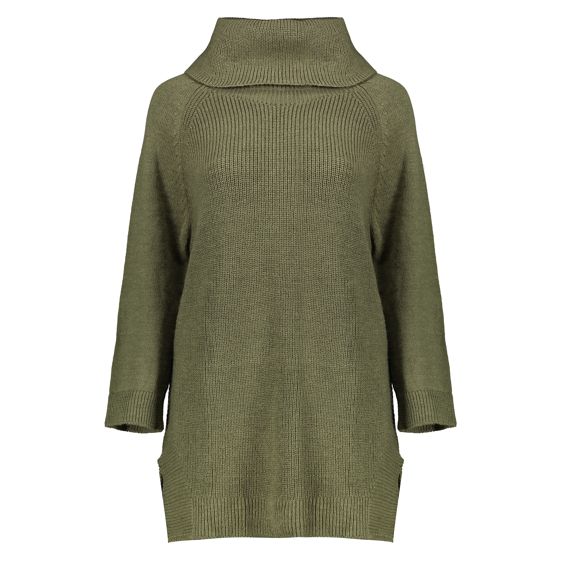 پلیور زنانه کالینز مدل CL1030095-KHAKI