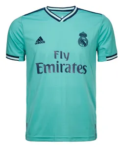 تی شرت ورزشی مردانه طرح رئال مادرید مدل 19-20 کد away