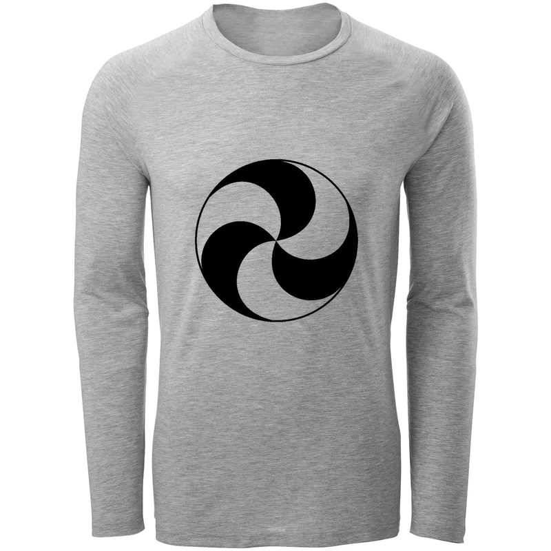 تی شرت آستین بلند مردانه طرح توپ کد F19