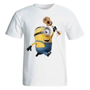 تی شرت آستین کوتاه زنانه طرح مینیون کد 35022