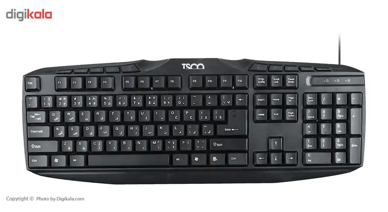 کیبورد تسکو مدل TK8020 با حروف فارسی