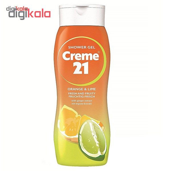 شامپو بدن کرم 21 مدل Orange And Lime حجم 250 میلی لیتر