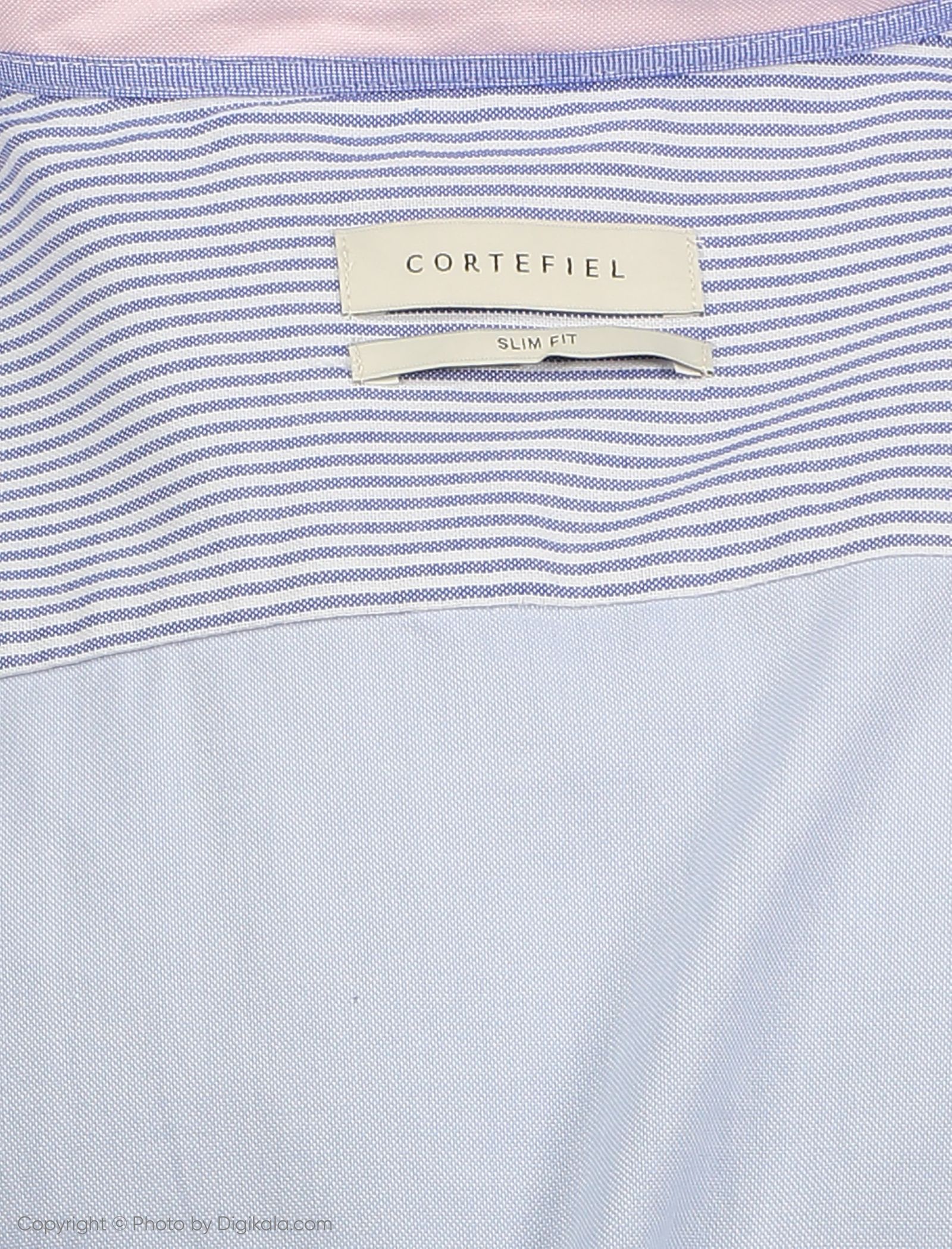 پیراهن مردانه کورتفیل مدل 1762486-11 - آبی - 6