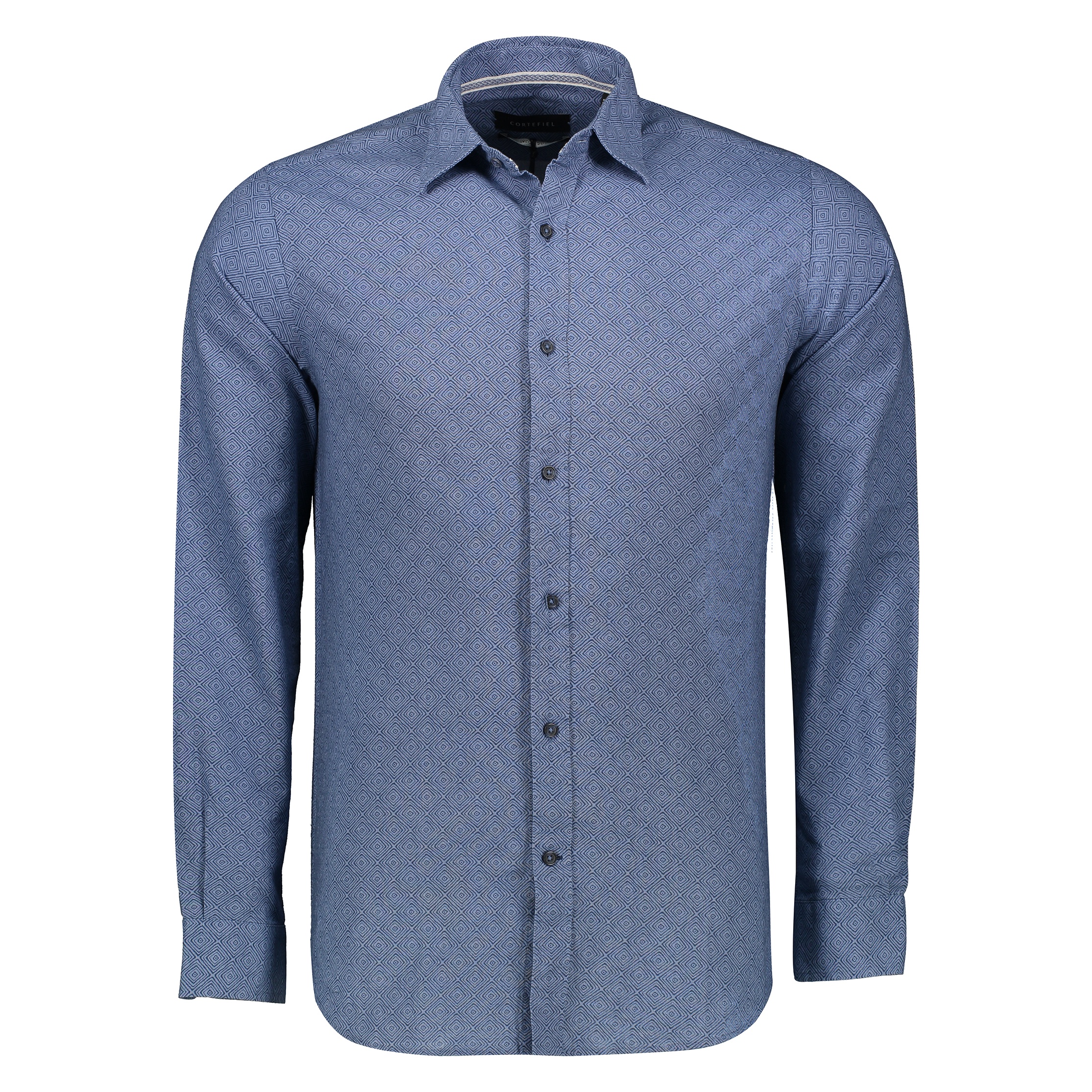 پیراهن مردانه کورتفیل مدل 2217120-19 - آبی - 1