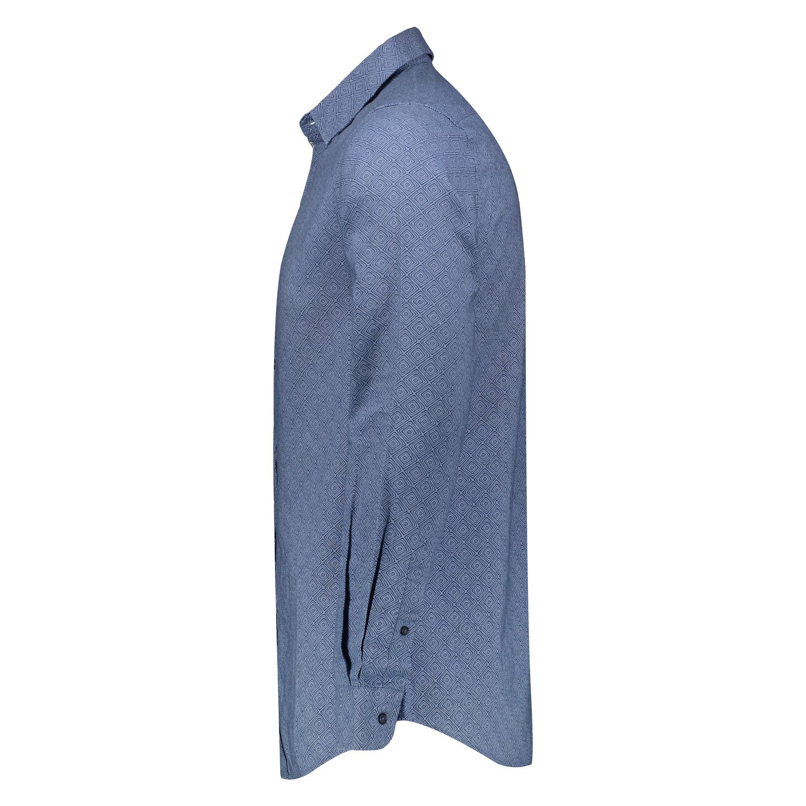 پیراهن مردانه کورتفیل مدل 2217120-19 - آبی - 3