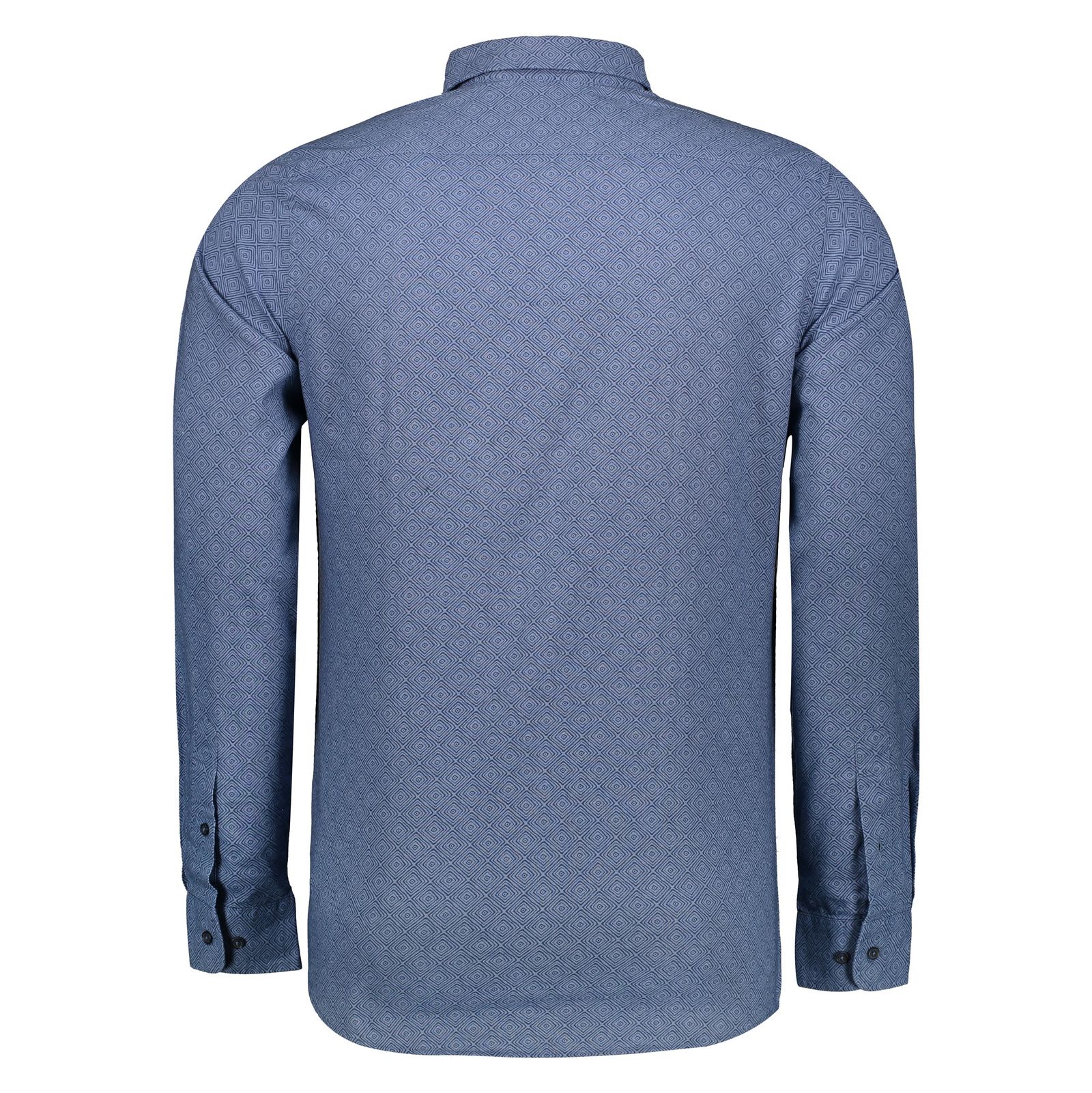 پیراهن مردانه کورتفیل مدل 2217120-19 - آبی - 4
