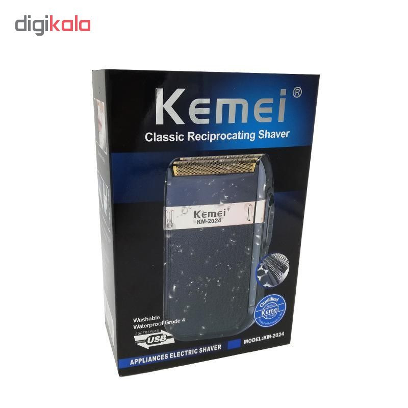 ماشین اصلاح موی صورت کیمی مدل KM-2024