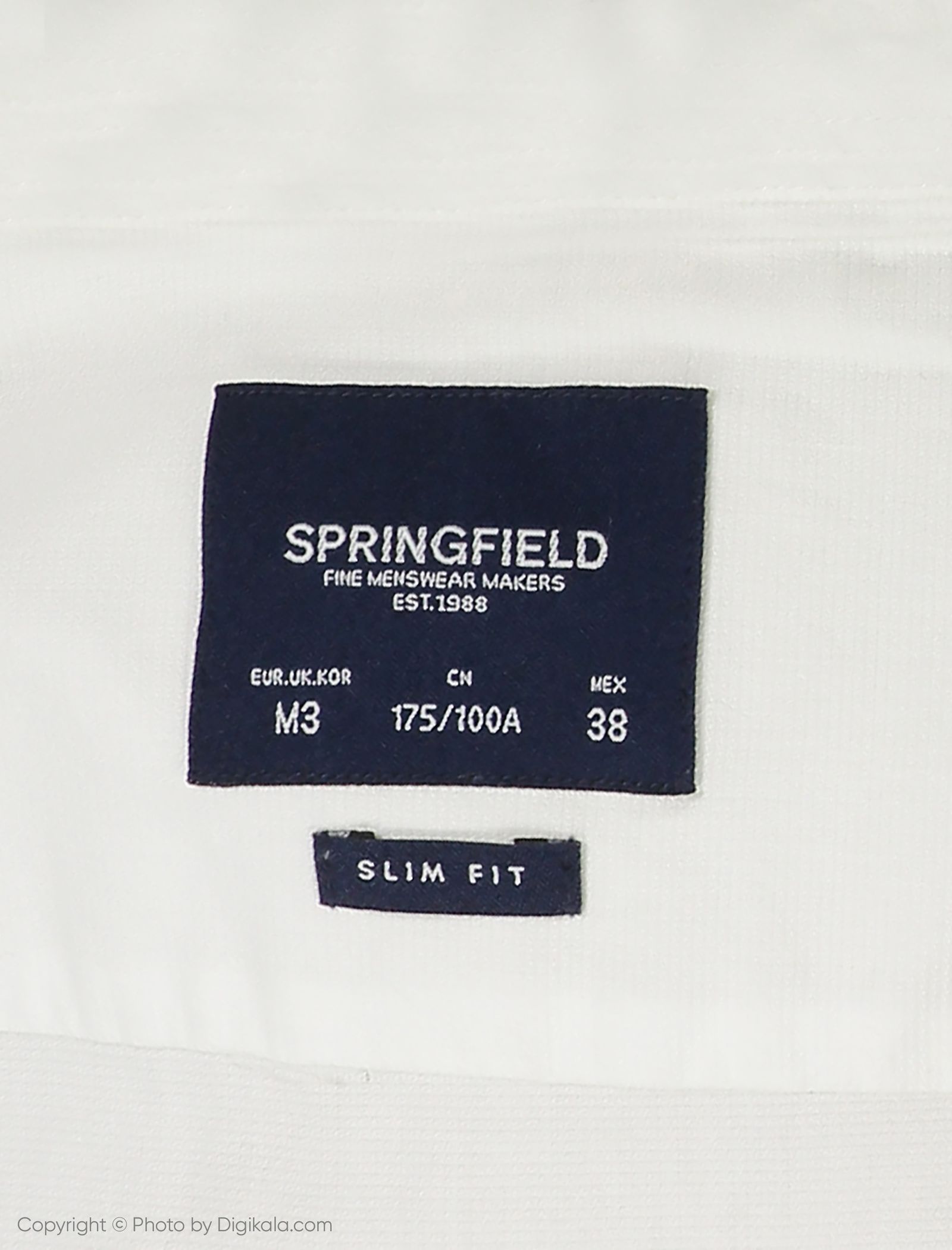 پیراهن مردانه اسپرینگ فیلد مدل 1506668-99 - سفید - 6