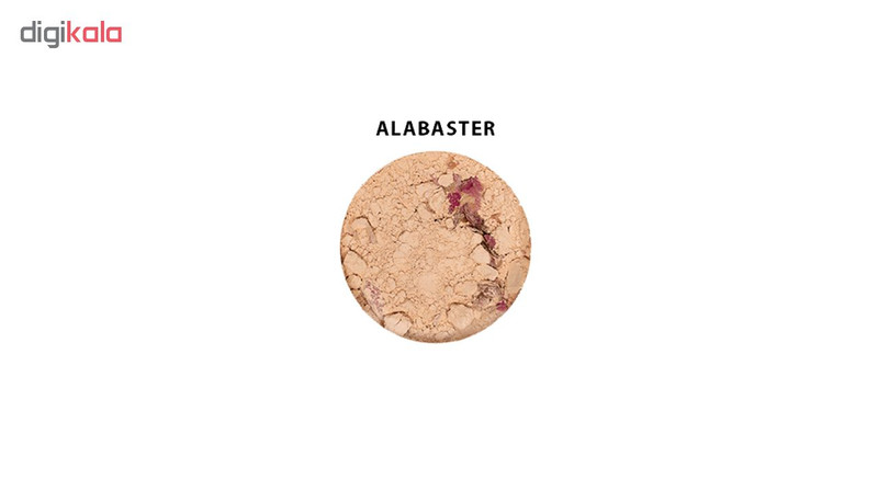 پودر تثبیت کننده آرایش زویی ارگانیک مدل Flora Alabaster