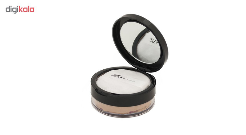 پودر تثبیت کننده آرایش زویی ارگانیک مدل Flora Bamboo