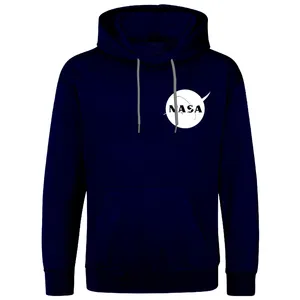 هودی مردانه طرح nasa کد F02 رنگ سرمه ای