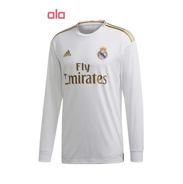 تی شرت ورزشی مردانه طرح رئال مادرید مدل 20_2019 کد ptl رنگ سفید