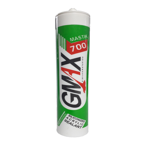 چسب درزگیر ماستیک جی مکس کد a700 وزن 460 گرم بسته 24 عددی