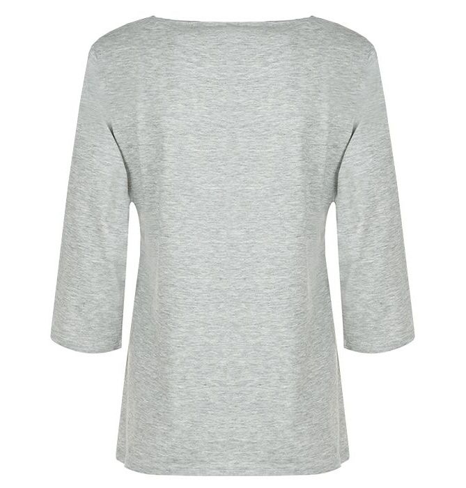 تی شرت زنانه افراتین طرح چهارخانه کد 8-7503 -  - 4