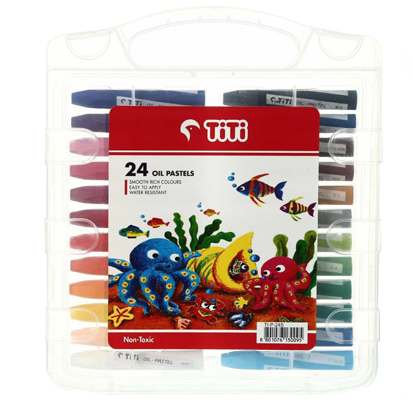 پاستل 24 رنگ تی تی کد 98374