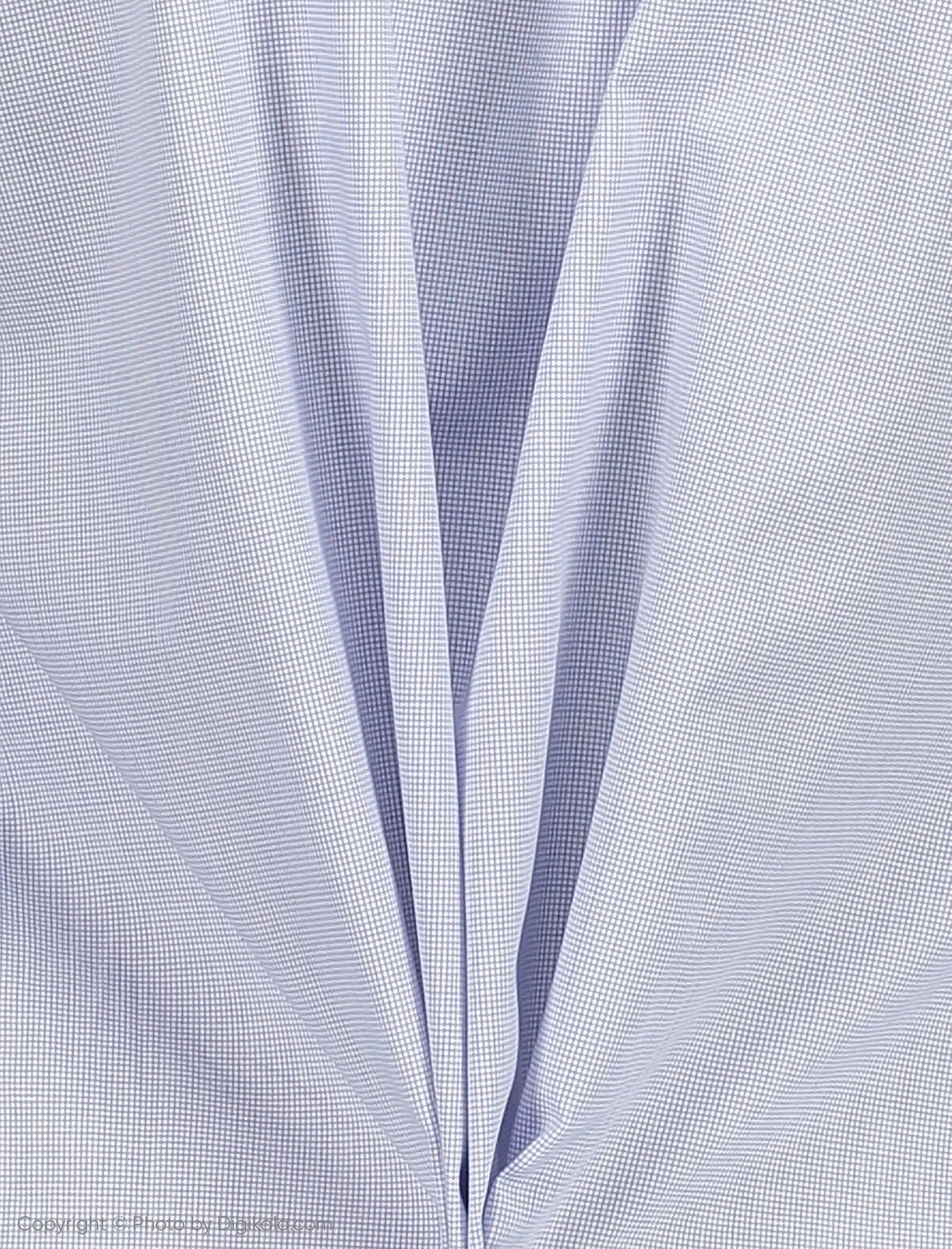 پیراهن مردانه کورتفیل مدل 7392311-14 - آبی - 5