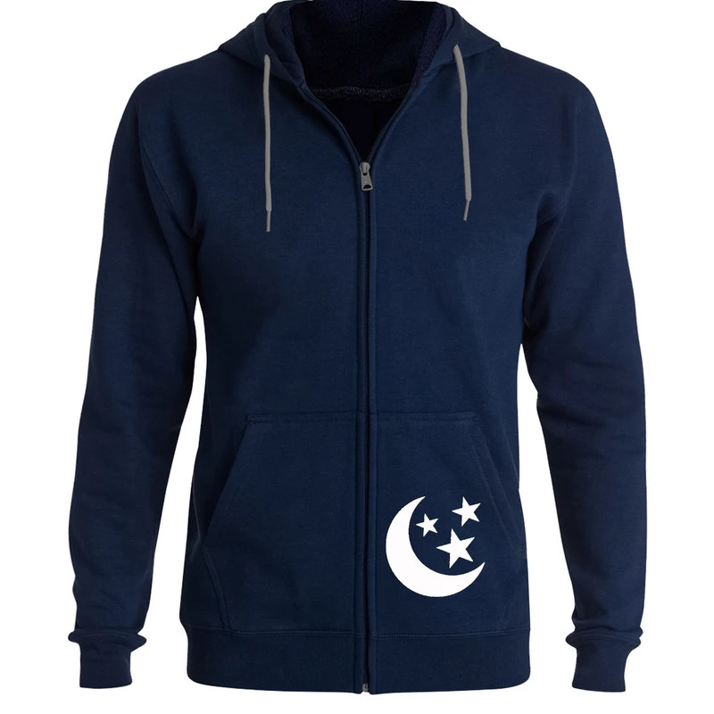 سویشرت زنانه طرح ماه وستاره کد K16