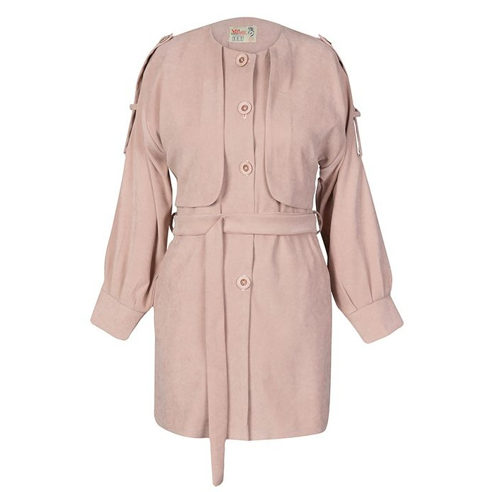 بارانی زنانه مانتو ولیعصر مدل بنیتا کد 50472