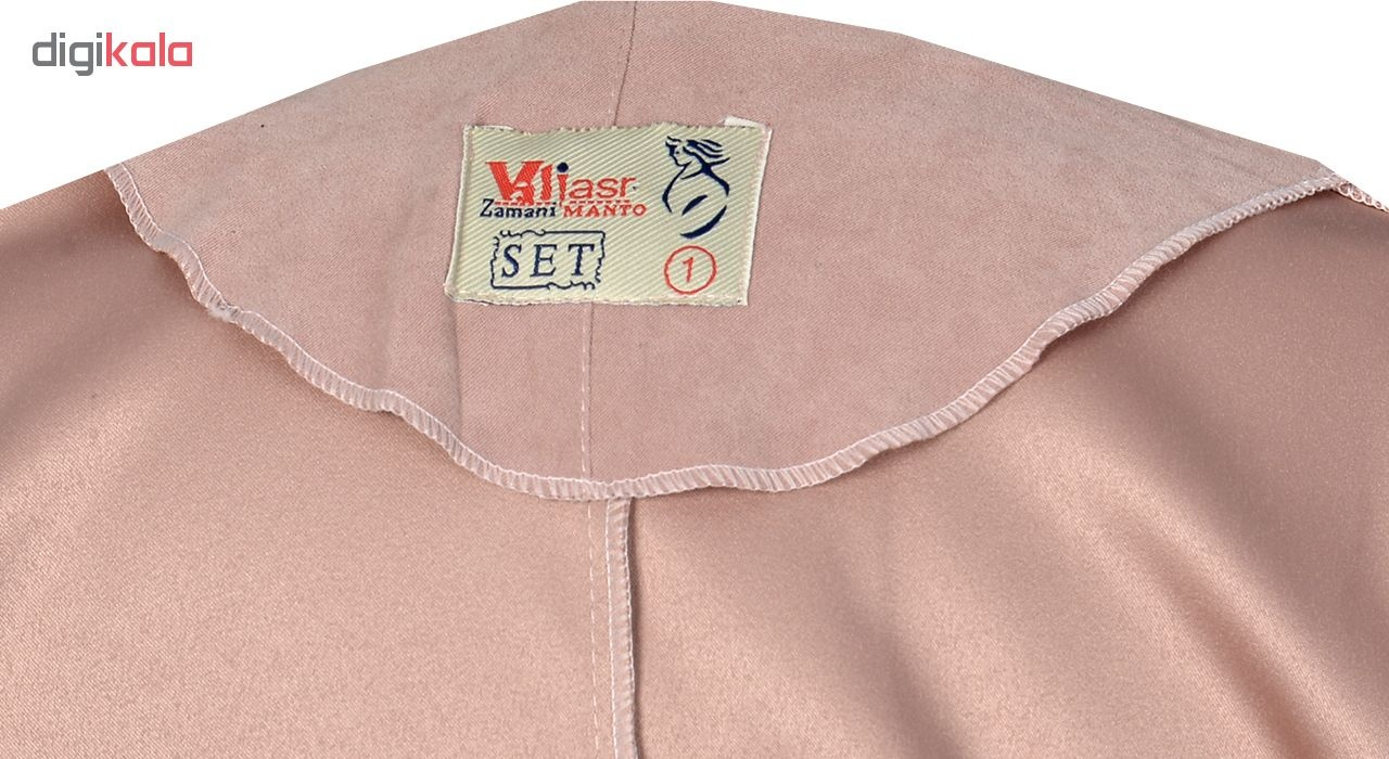 بارانی زنانه مانتو ولیعصر مدل بنیتا کد 50472